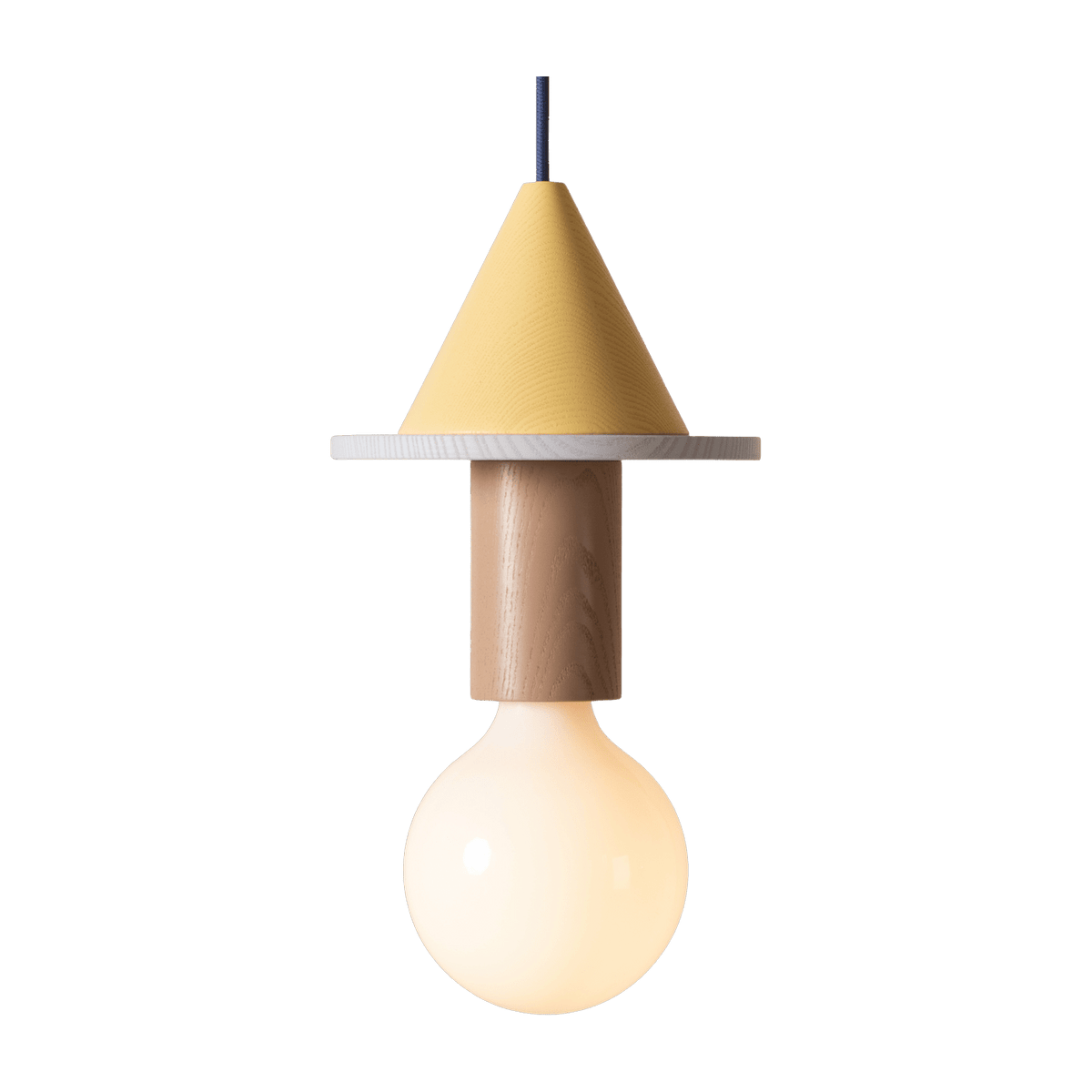 Suspension en bois Junit Meringe - Schneid Studio - The Cool Republic