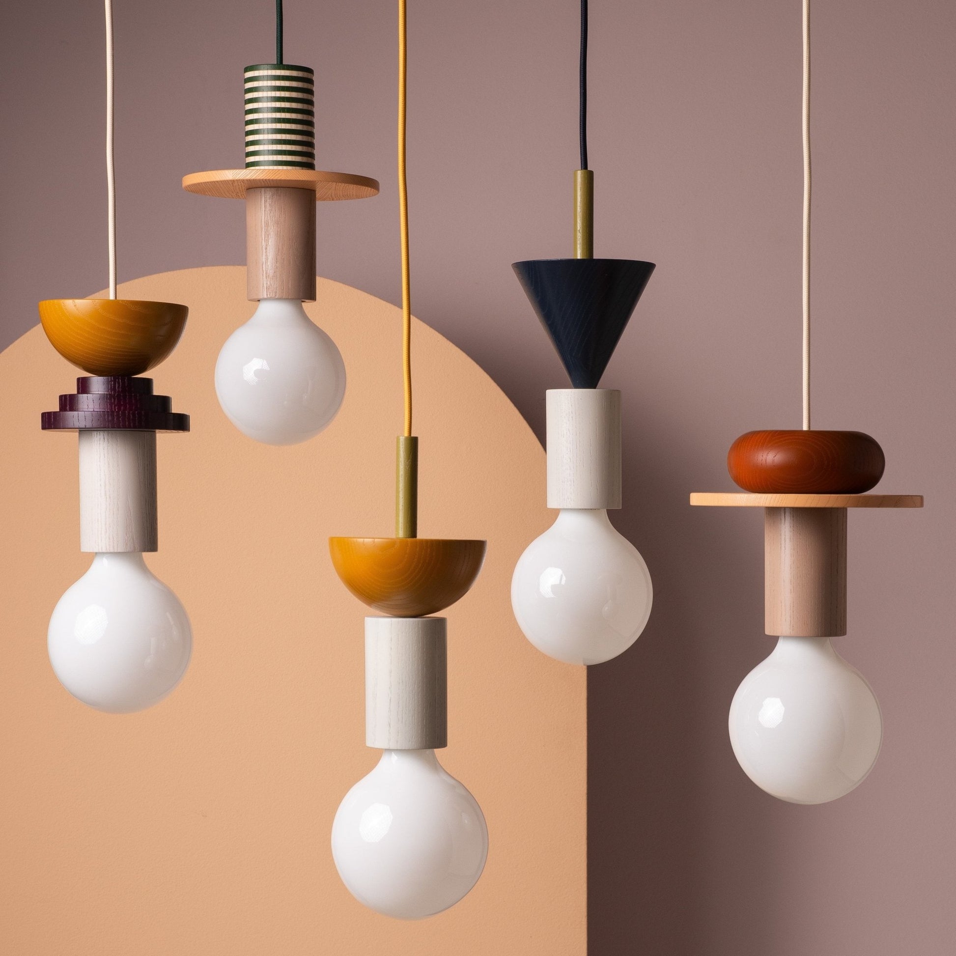 Suspension en bois Junit Omen - Schneid Studio - The Cool Republic