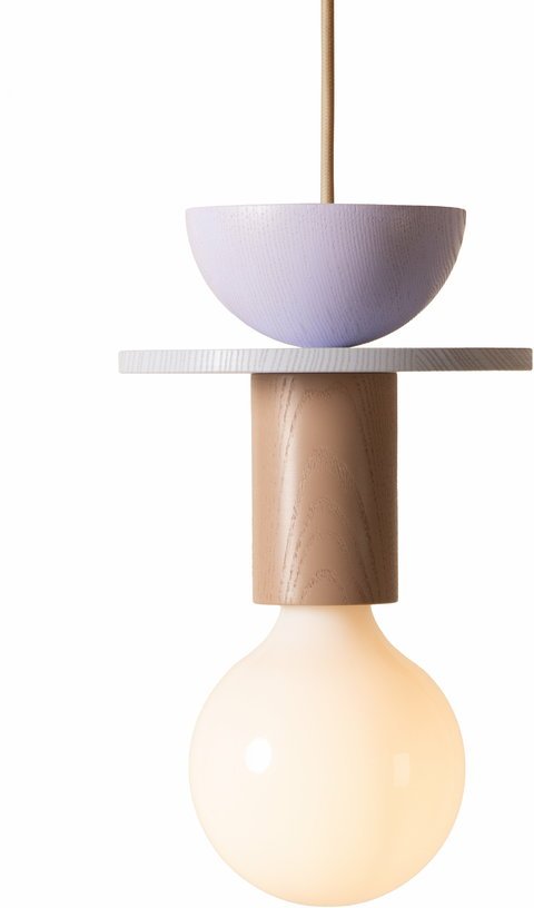 Suspension en bois Junit Toffee - Schneid Studio - The Cool Republic