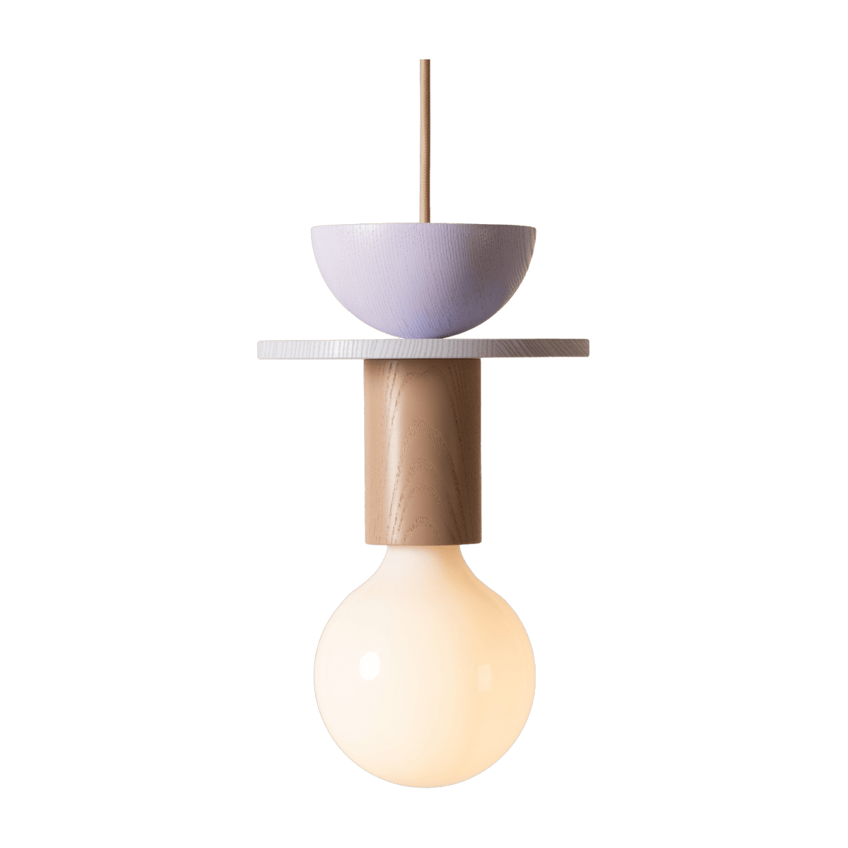 Suspension en bois Junit Toffee - Schneid Studio - The Cool Republic