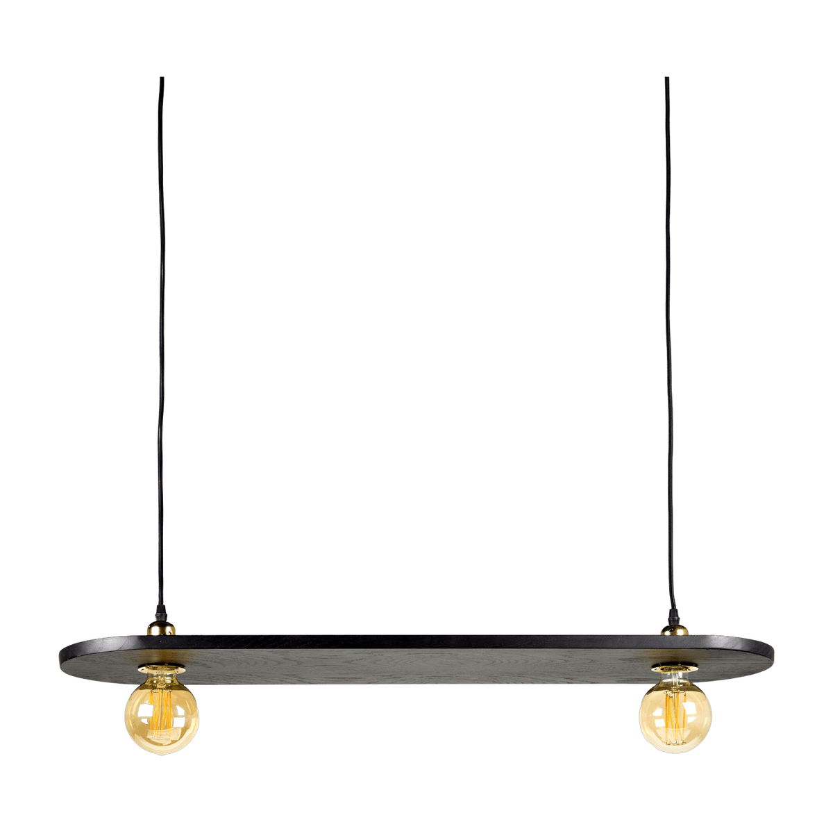 Suspension en bois noir KVG n°16 - Serax - The Cool Republic