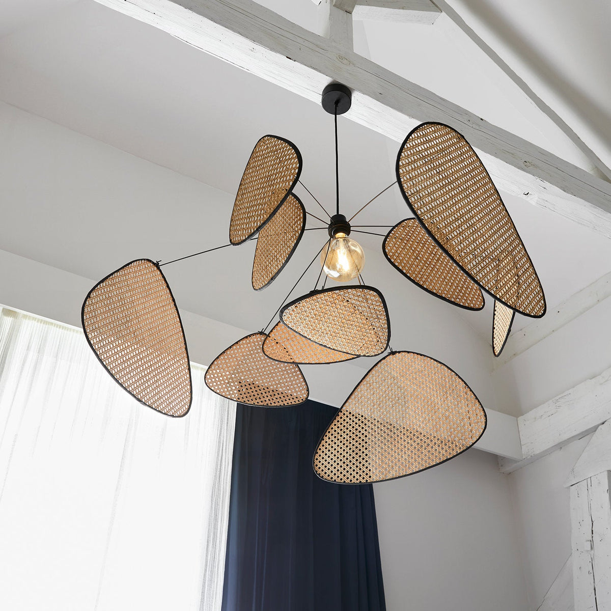 Suspension en cannage 110 cm Screen - Market set - The Cool Republic