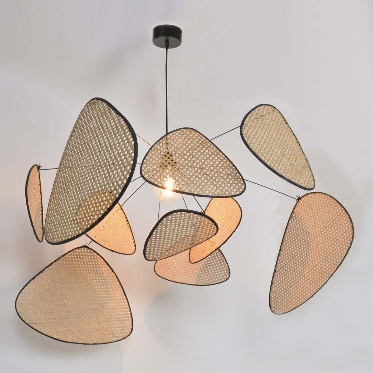 Suspension en cannage 110 cm Screen - Market set - The Cool Republic