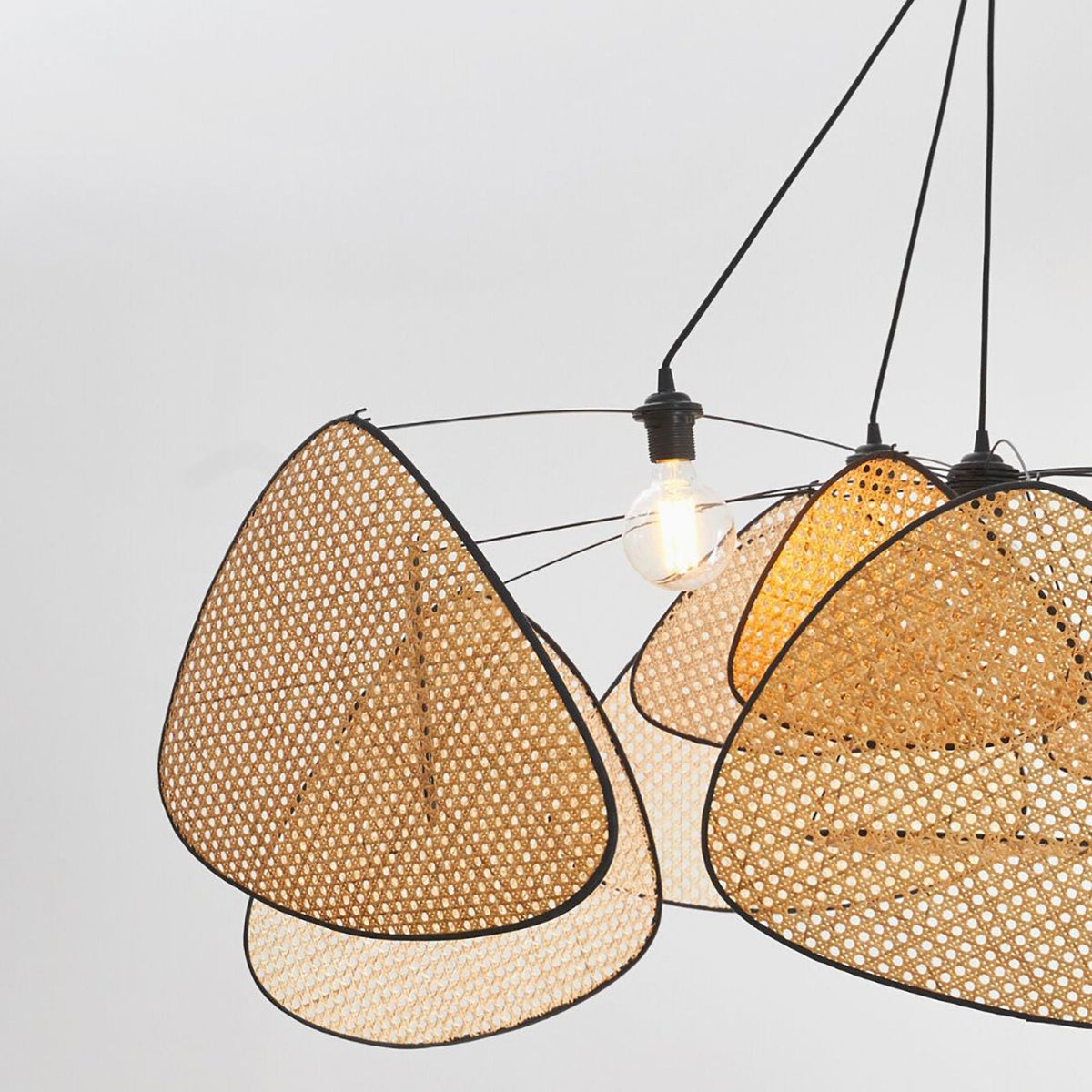 Suspension en cannage 110 cm Screen - Market set - The Cool Republic