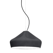 Suspension en céramique noire 44x26cm Pleat Box 47 - Marset - The Cool Republic