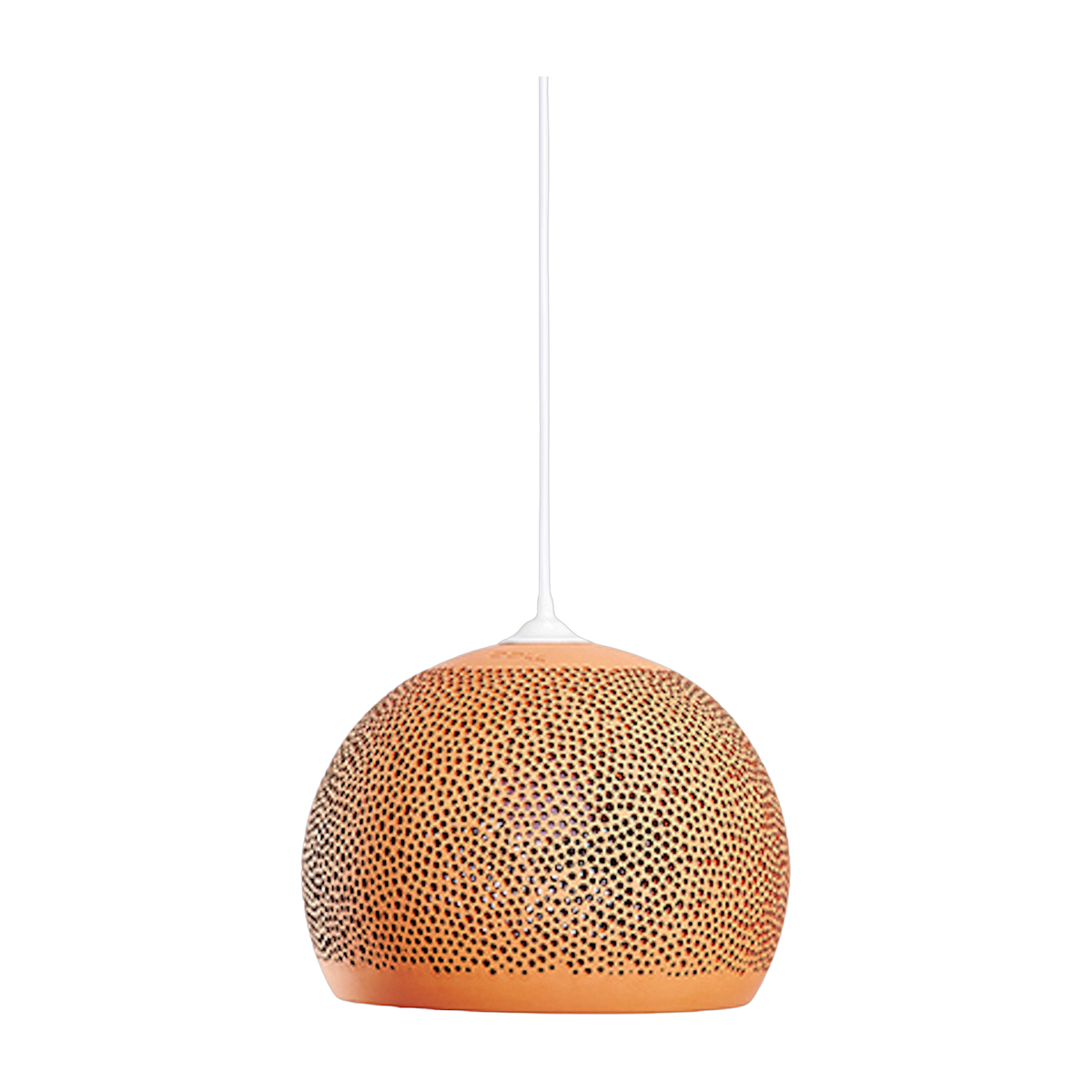 Suspension en céramique rouge SpongeUp!30 - Pott - The Cool Republic