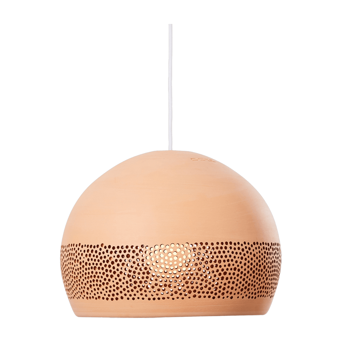 Suspension en céramique terracotta SpongeRo!30 - Pott - The Cool Republic