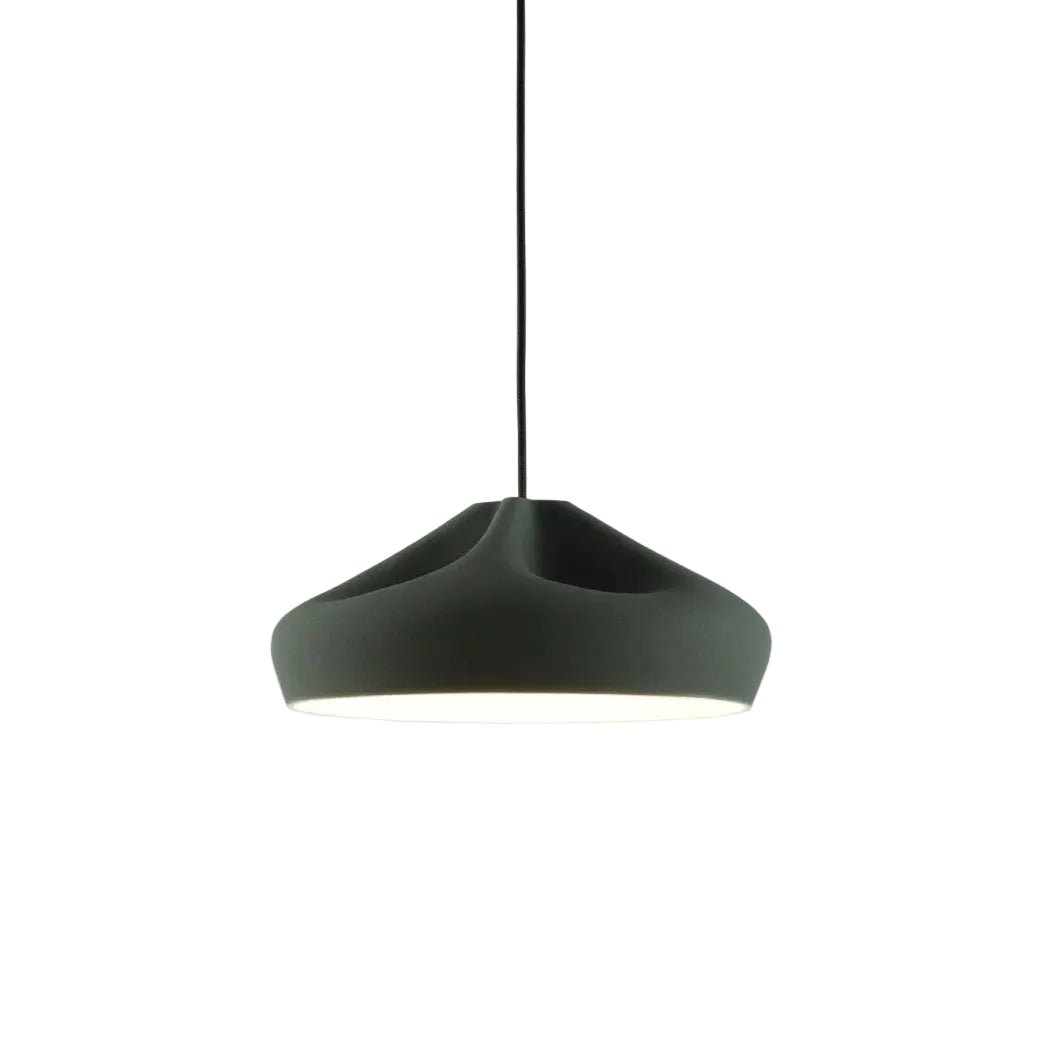 Suspension en céramique verte 16x34cm Pleat Box 36 - Marset - The Cool Republic