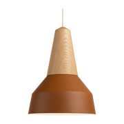 Hanging lamp in oak Eikon Basic - Schneid Studio - The Cool Republic