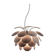American oak pendant lamp 68cm Discoco - Marset - The Cool Republic