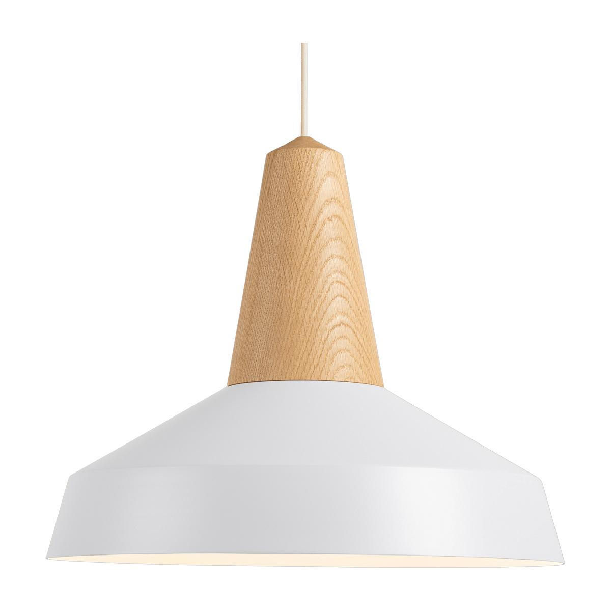 Oak hanging lamp Eikon Circus - Schneid Studio - The Cool Republic