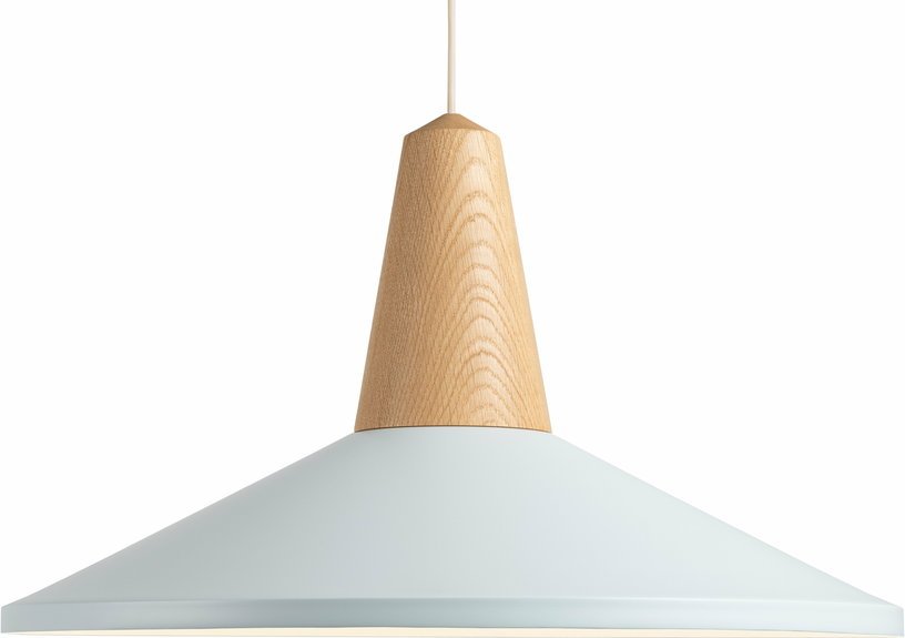 Suspension en chêne bleu ciel Eikon Shell - Schneid Studio - The Cool Republic