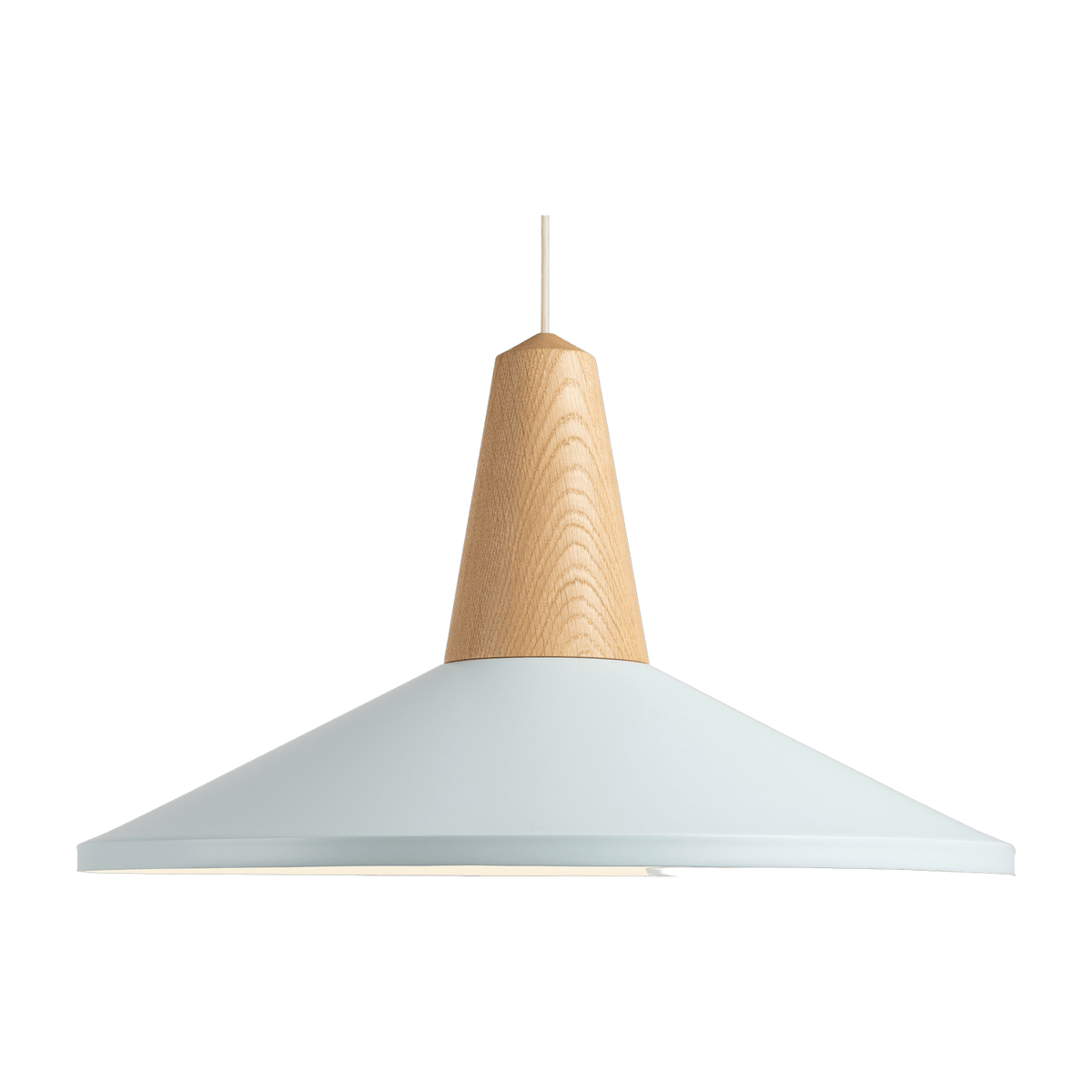 Eikon Shell Light Blue Oak Pendant - Schneid Studio - The Cool Republic