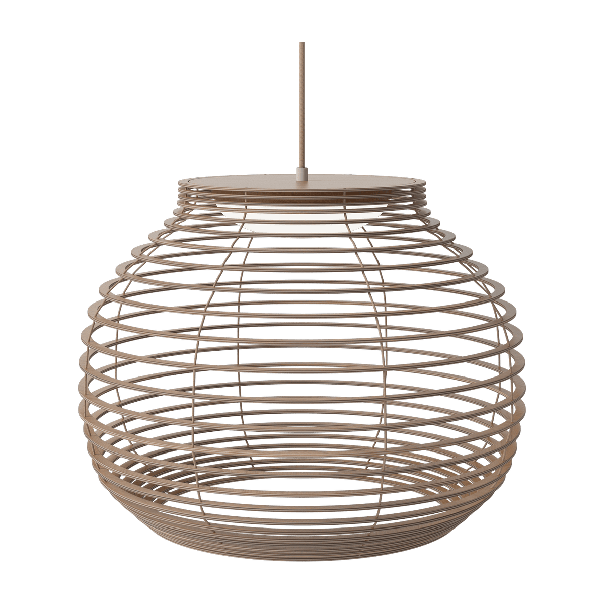 Suspension en chêne huilé 55 cm Anelli - Bolia - The Cool Republic