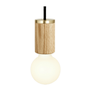 Suspension en chêne Knuckle et ampoule Sphere II - Tala - The Cool Republic
