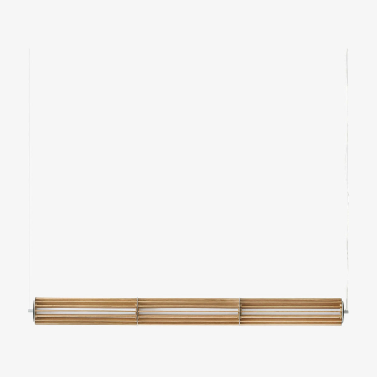 Suspension en chêne laqué et aluminium gris 11,2cm Numbra TY1 - &tradition — vue 9