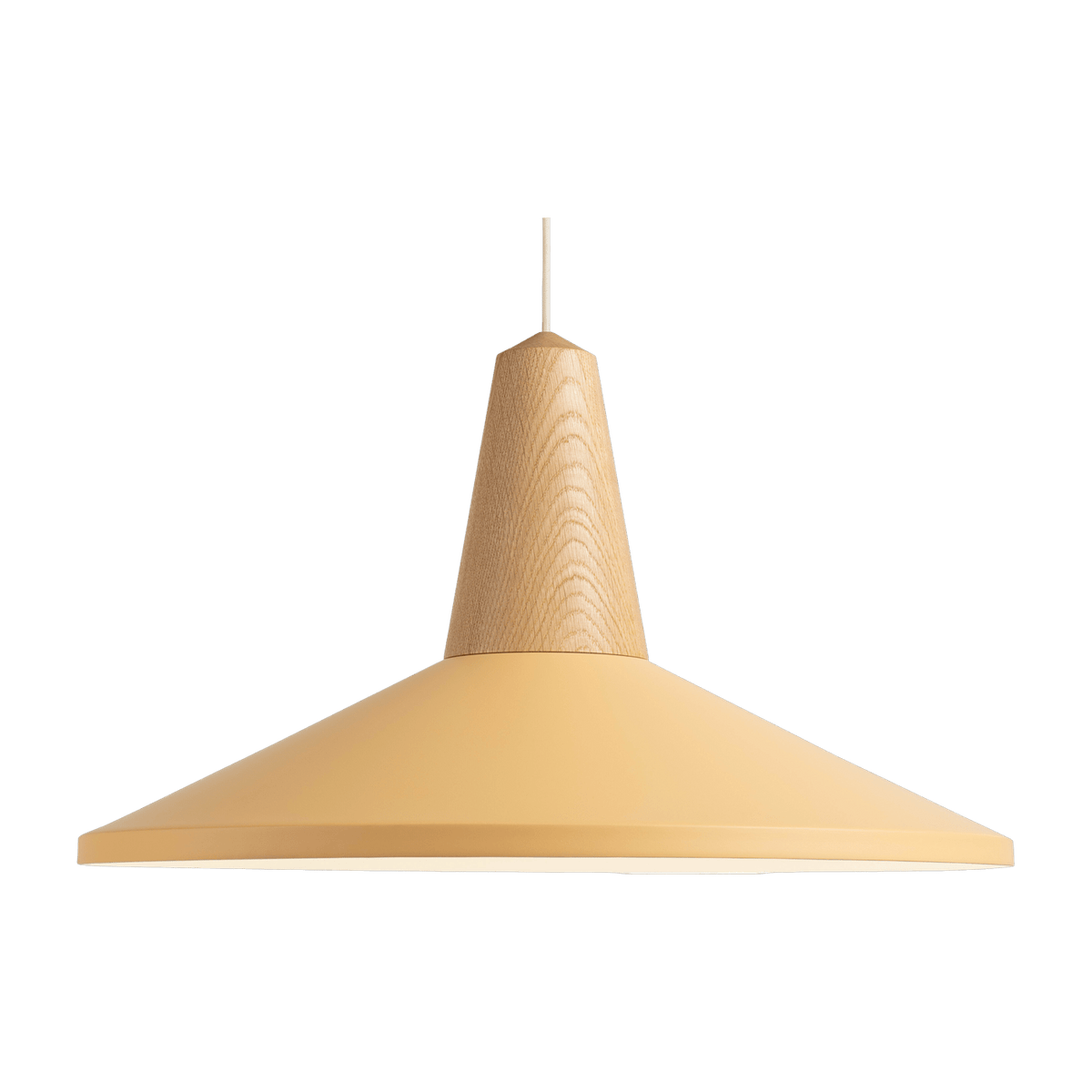 Eikon Shell peach oak pendant lamp - Schneid Studio - The Cool Republic
