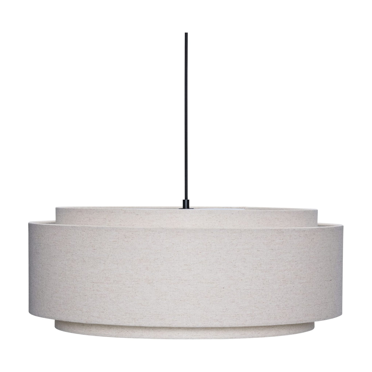Suspension en coton blanc cassé 60cm Sable - Hübsch - The Cool Republic