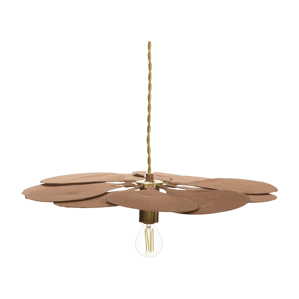 Suspension en coton sienne 40 cm Pale Précieuse - Georges Store - The Cool Republic