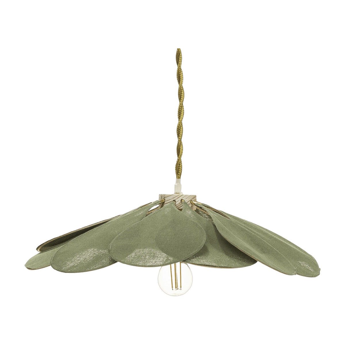 Suspension en coton tilleul 40 cm Pale - Georges Store - The Cool Republic