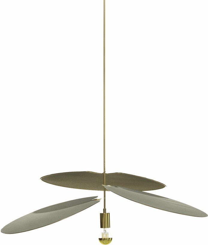 Suspension en coton vert tilleul 90 cm Pensée - Georges Store - The Cool Republic