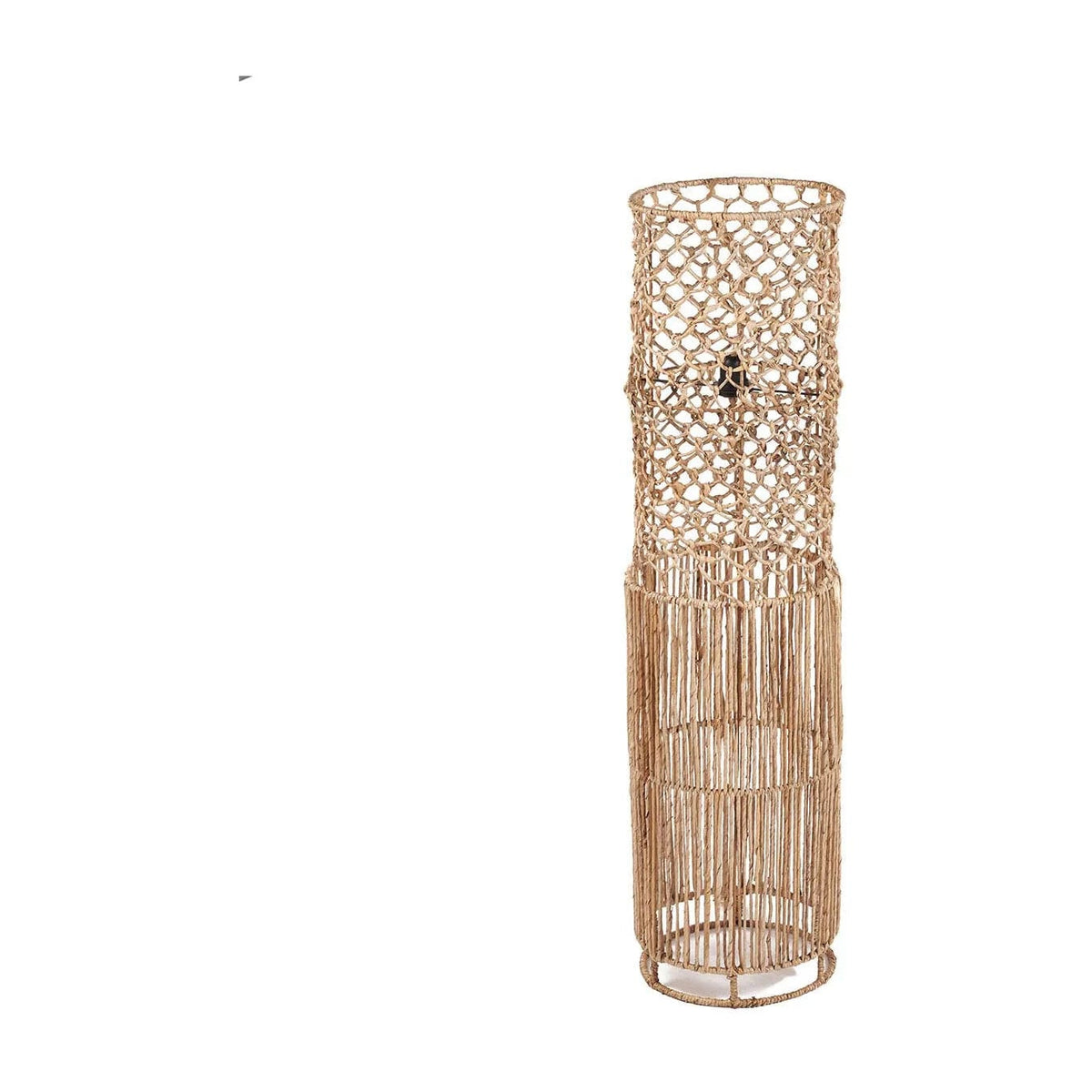 Suspension en feuille de bananier tressée beige 31cm Takuhanki - Bazar Bizar — vue 4