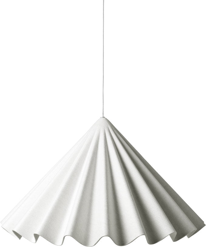 Suspension en feutre blanc 95cm Dancing - Audo - The Cool Republic