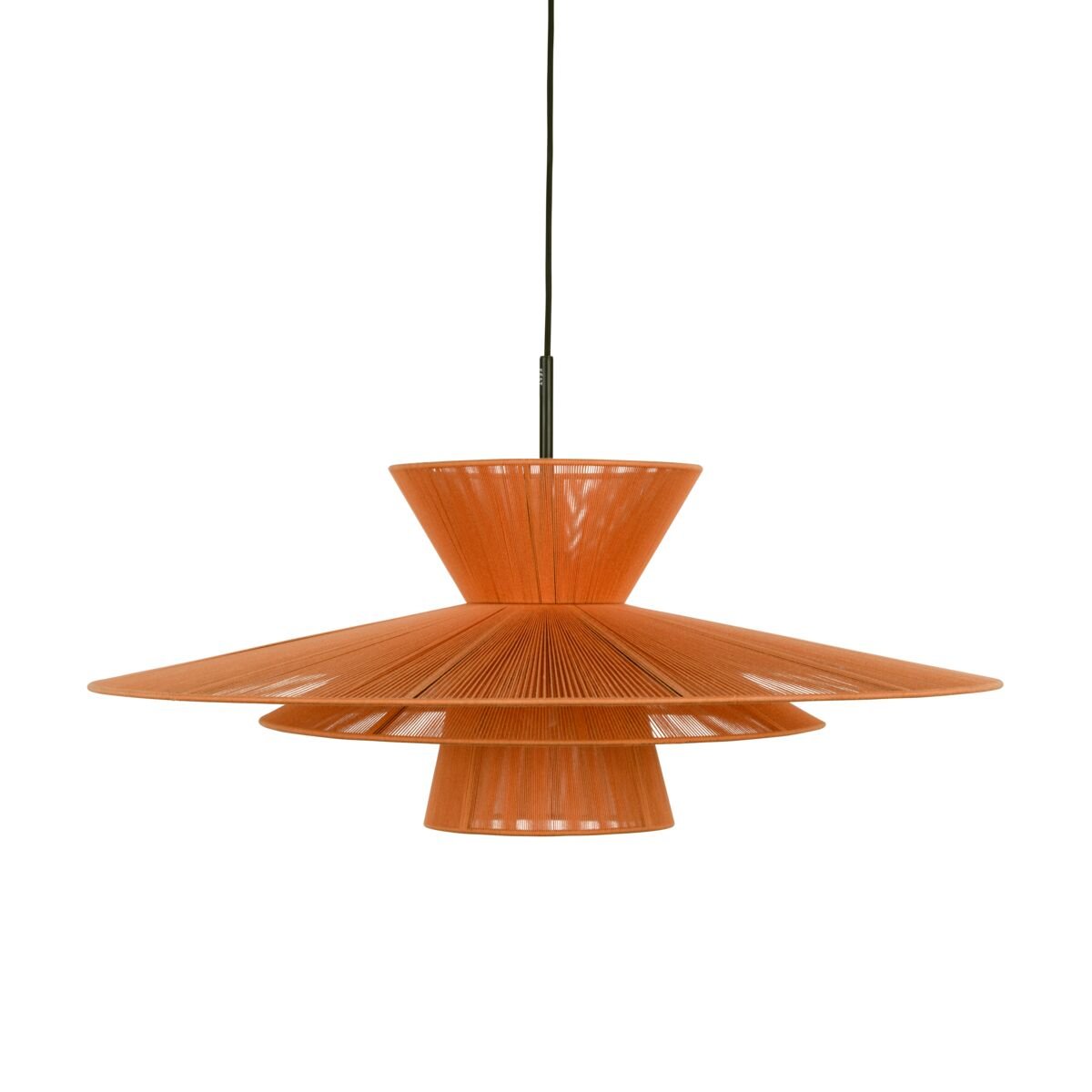 Suspension en fils de coton orange 33x80cm Solle - Fest Amsterdam - The Cool Republic