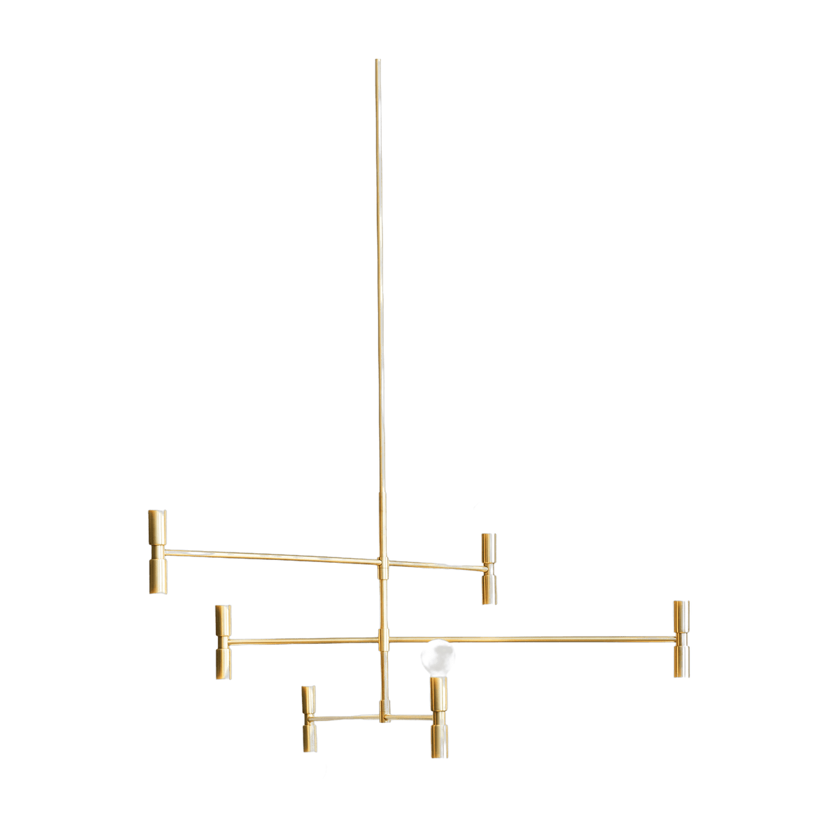 Suspension en laiton 108 cm Dot Atomium - Lambert & Fils - The Cool Republic