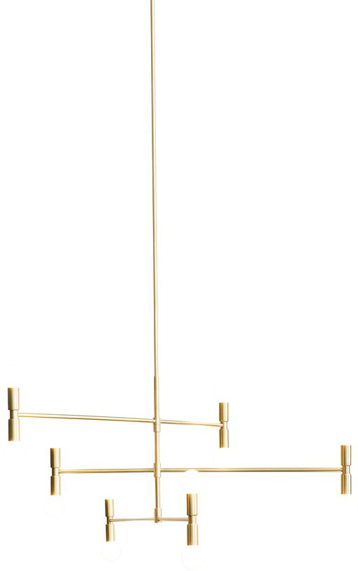 Suspension en laiton 138 cm Dot Atomium - Lambert & Fils - The Cool Republic