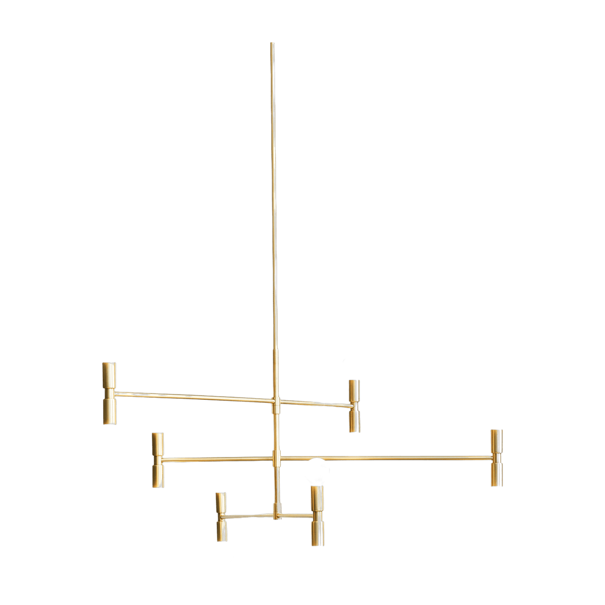Suspension en laiton 93 cm Dot Atomium - Lambert & Fils - The Cool Republic