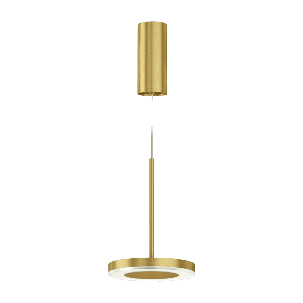 Bella brass suspension lamp - Panzeri - The Cool Republic