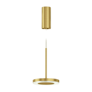 Bella brass suspension lamp - Panzeri - The Cool Republic