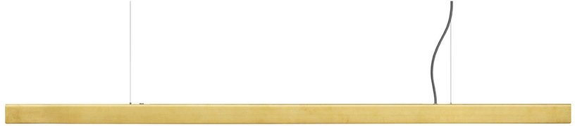 Suspension en laiton brossé avec câble noir 150 cm I Model - Anour - The Cool Republic