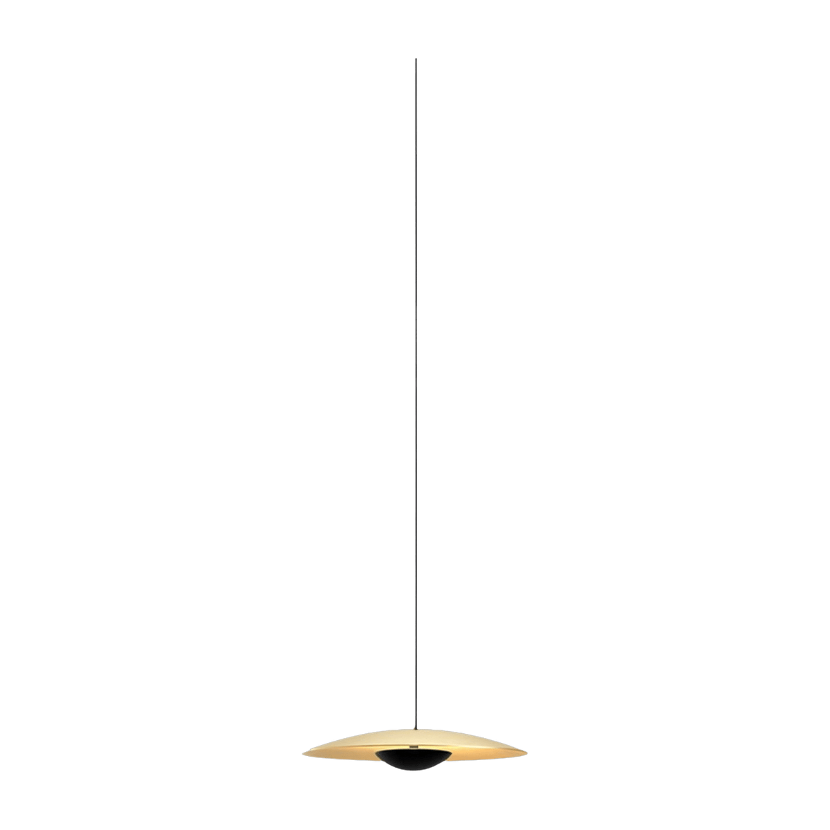 Suspension en laiton brossé Ginger 20 - Marset - The Cool Republic