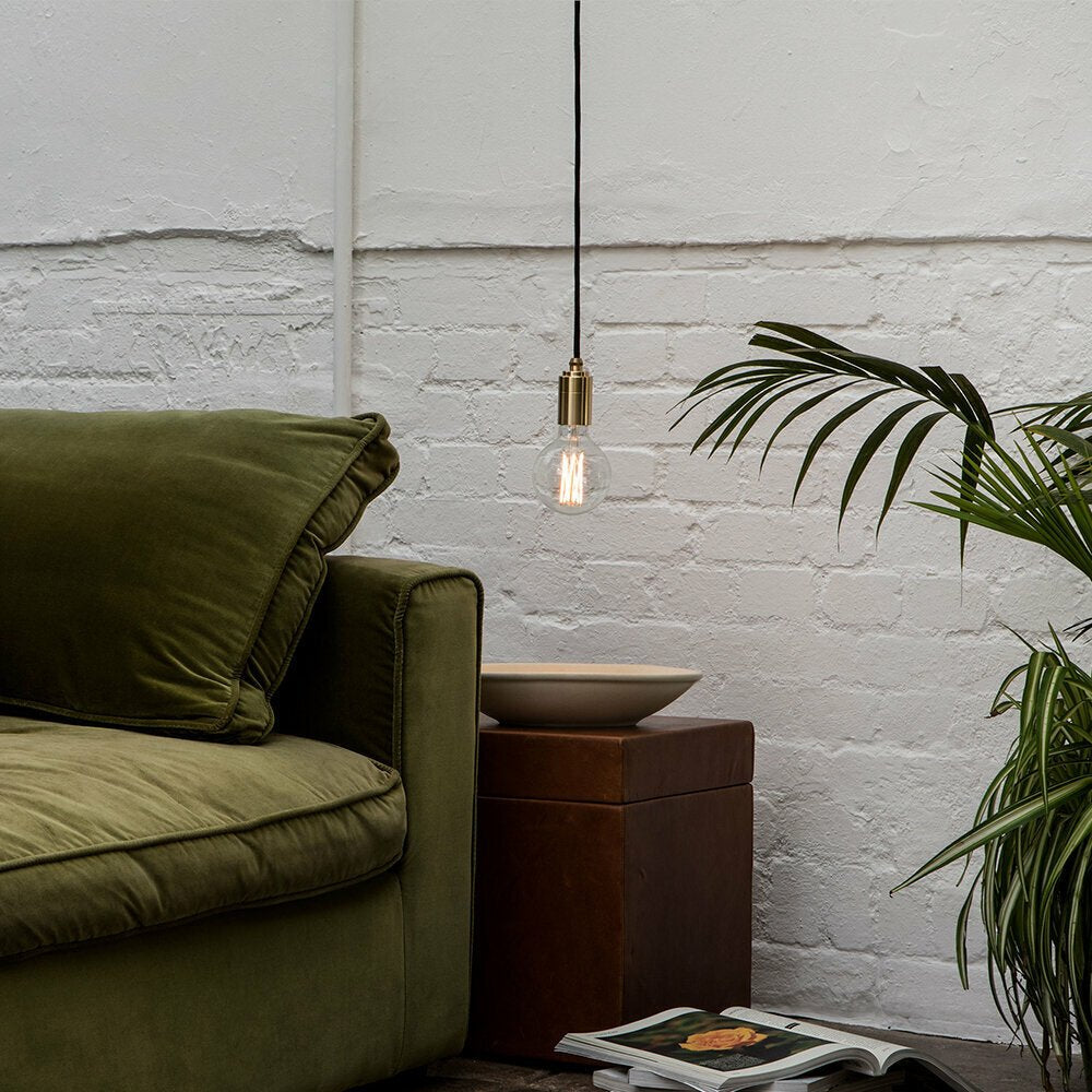Suspension en laiton et ampoule Elva 6W- tala - The Cool Republic