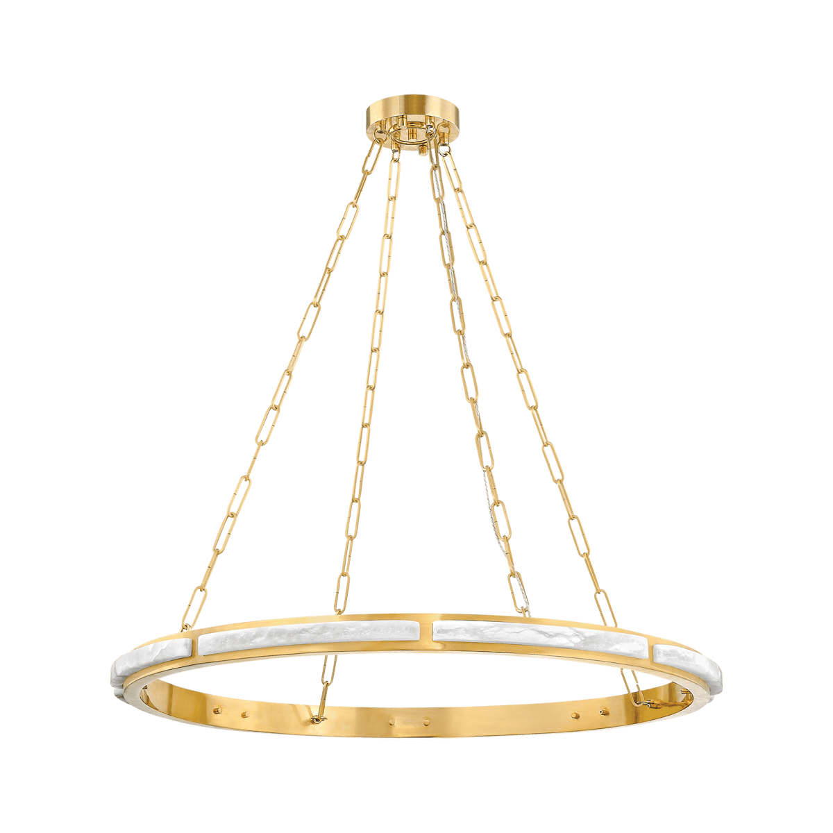 Suspension en laiton laiton vieilli 91x5cm Wingate - Hudson Valley Lighting - The Cool Republic