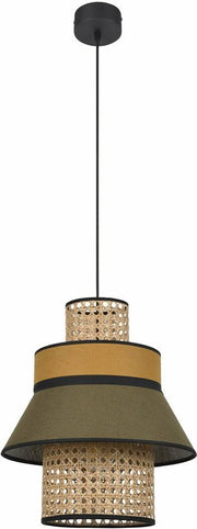 Suspension en lin curry 30 cm Singapour - Market set - The Cool Republic