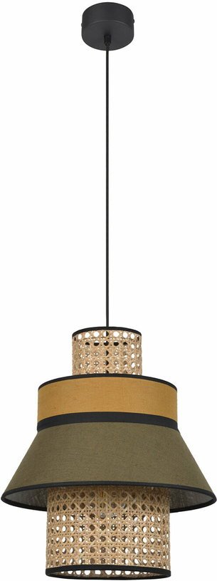 Suspension en lin curry 30 cm Singapour - Market set - The Cool Republic
