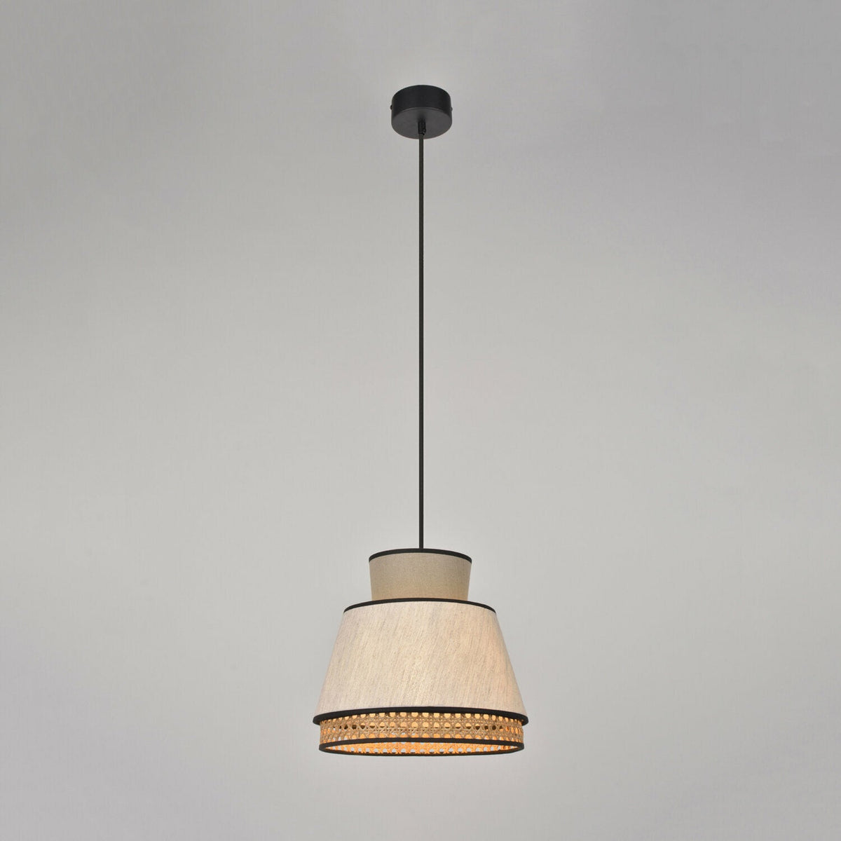 Suspension en lin nude 173 x 30 cm Singapour - Market set - The Cool Republic