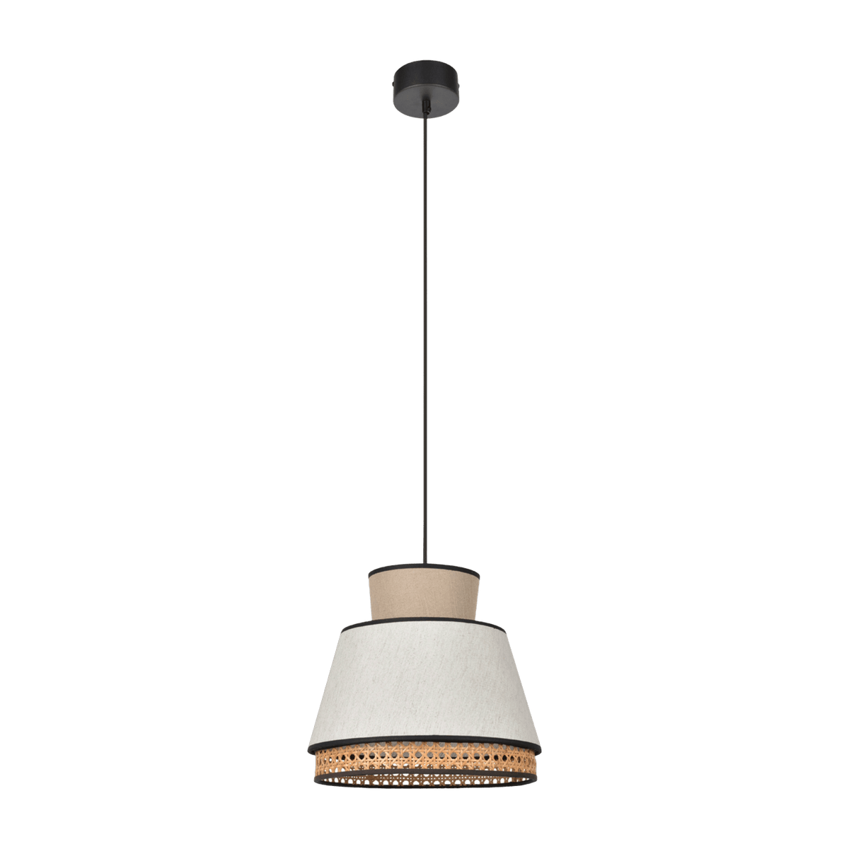 Suspension en lin nude 173 x 30 cm Singapour - Market set - The Cool Republic