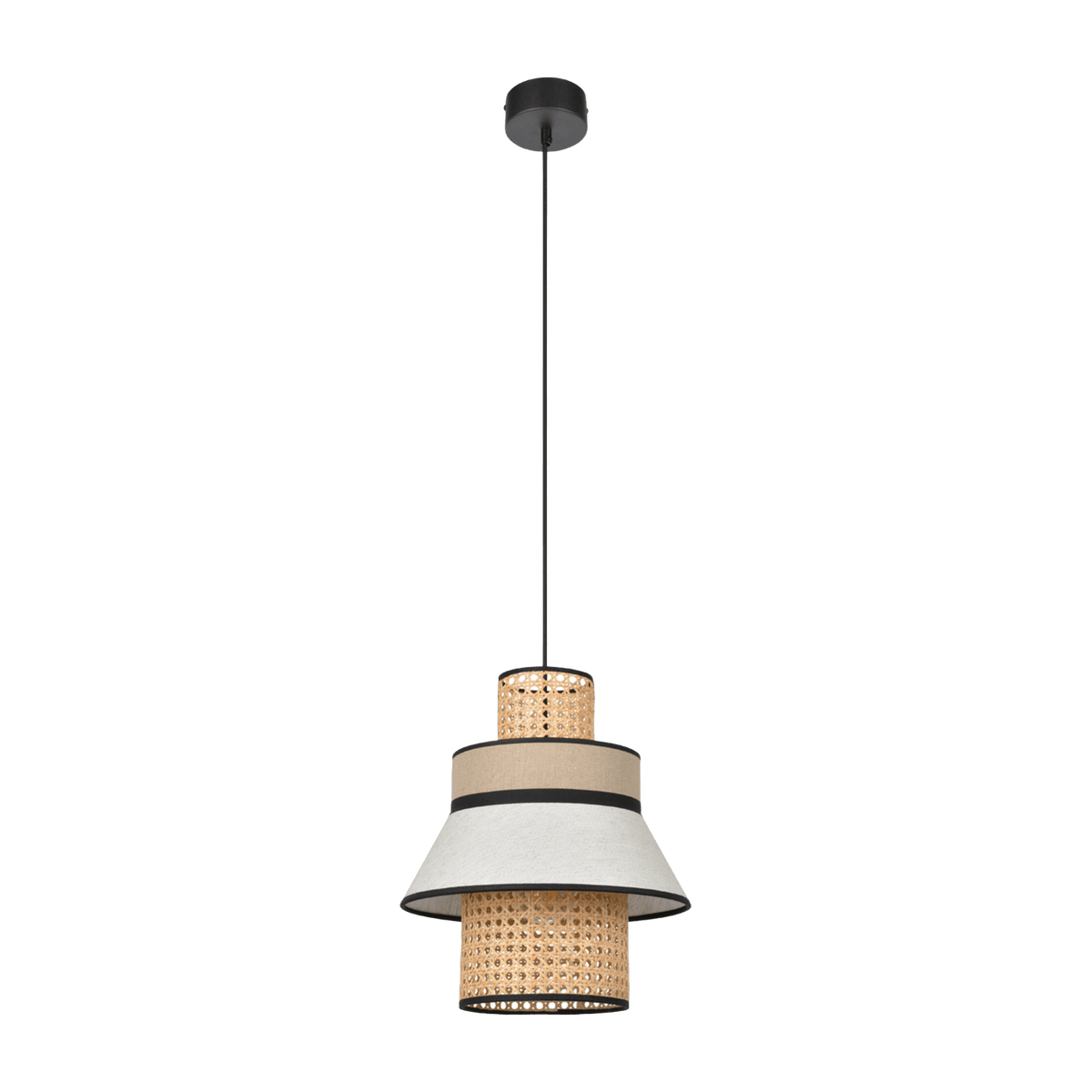 Suspension en lin nude 182 x 30 cm Singapour - Market set - The Cool Republic