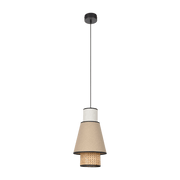Suspension en lin nude 186 x 22 cm Singapour - Market set - The Cool Republic
