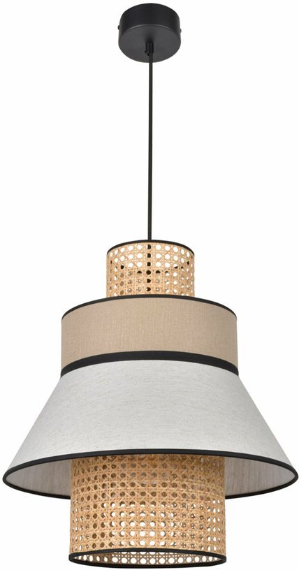 Suspension en lin nude 187 x 40 cm Singapour - Market set - The Cool Republic