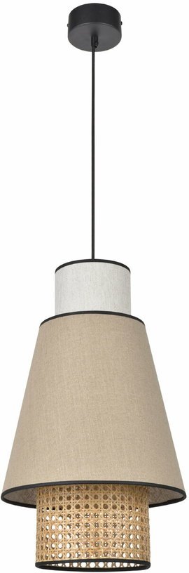Suspension en lin nude 199,5 x 30 cm Singapour - Market set - The Cool Republic