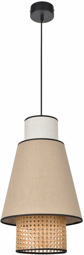 Suspension en lin nude 199,5 x 30 cm Singapour - Market set - The Cool Republic