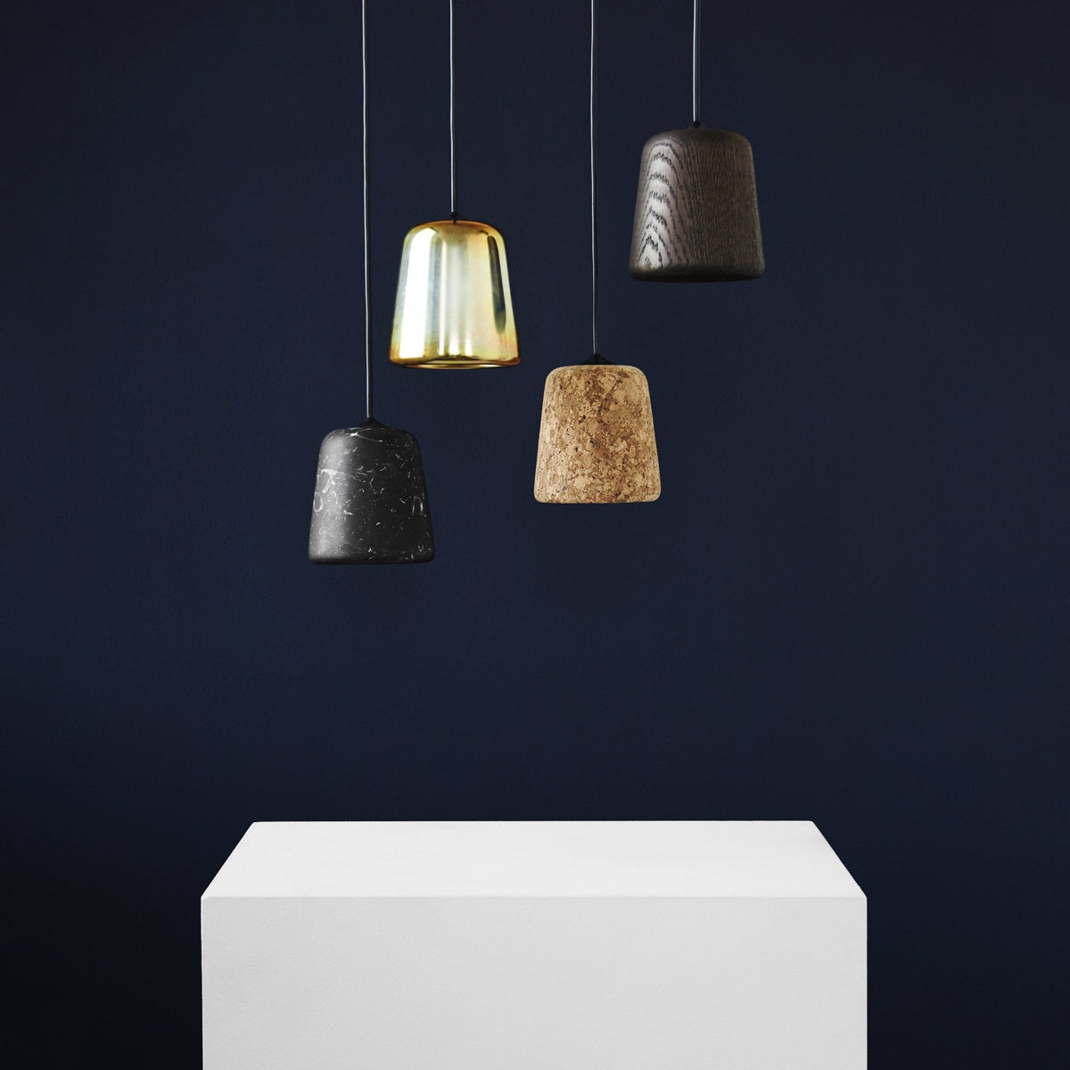 Suspension en marbre blanc Material - New Works - The Cool Republic