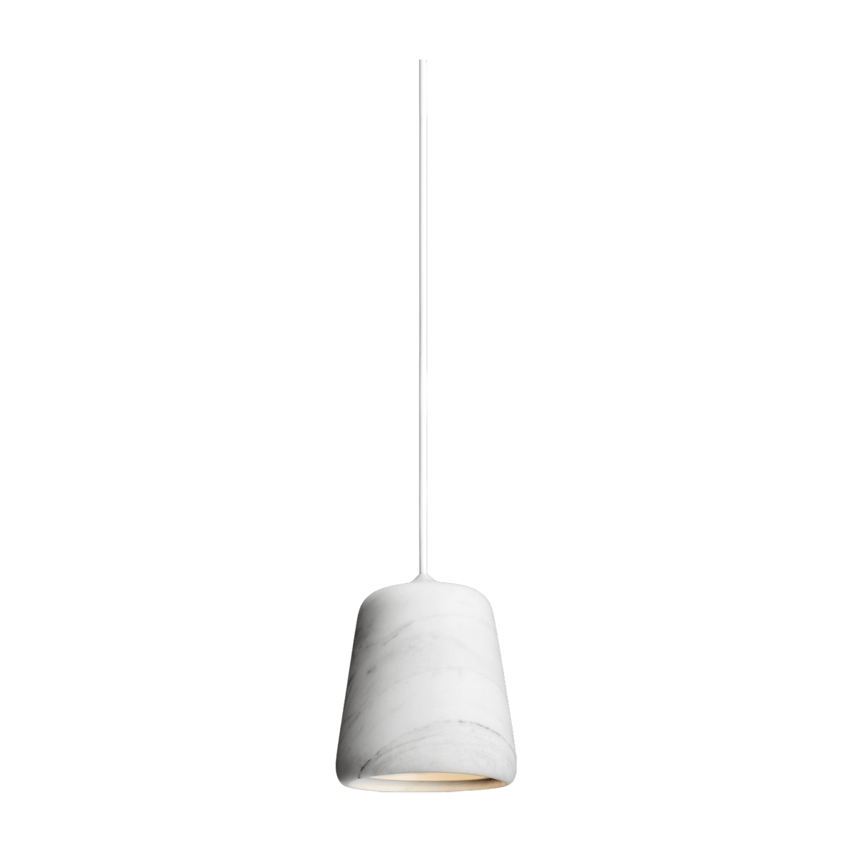 Suspension en marbre blanc Material - New Works - The Cool Republic
