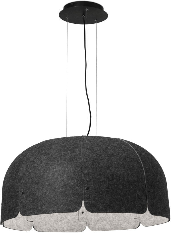 Suspension en matière recyclée gris Mute - Faro Barcelona - The Cool Republic