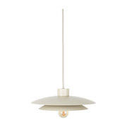 Suspension en métal beige 26,5cm Alba - The Cool Republic - The Cool Republic